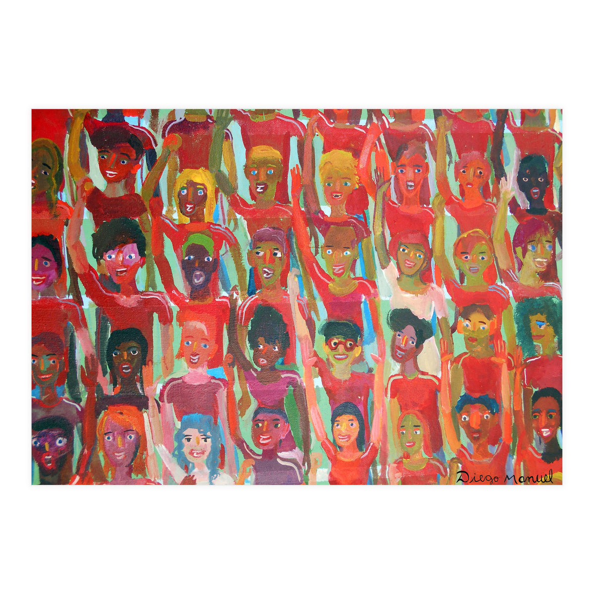 Hichada Roja Detalle 1 (Print Only)