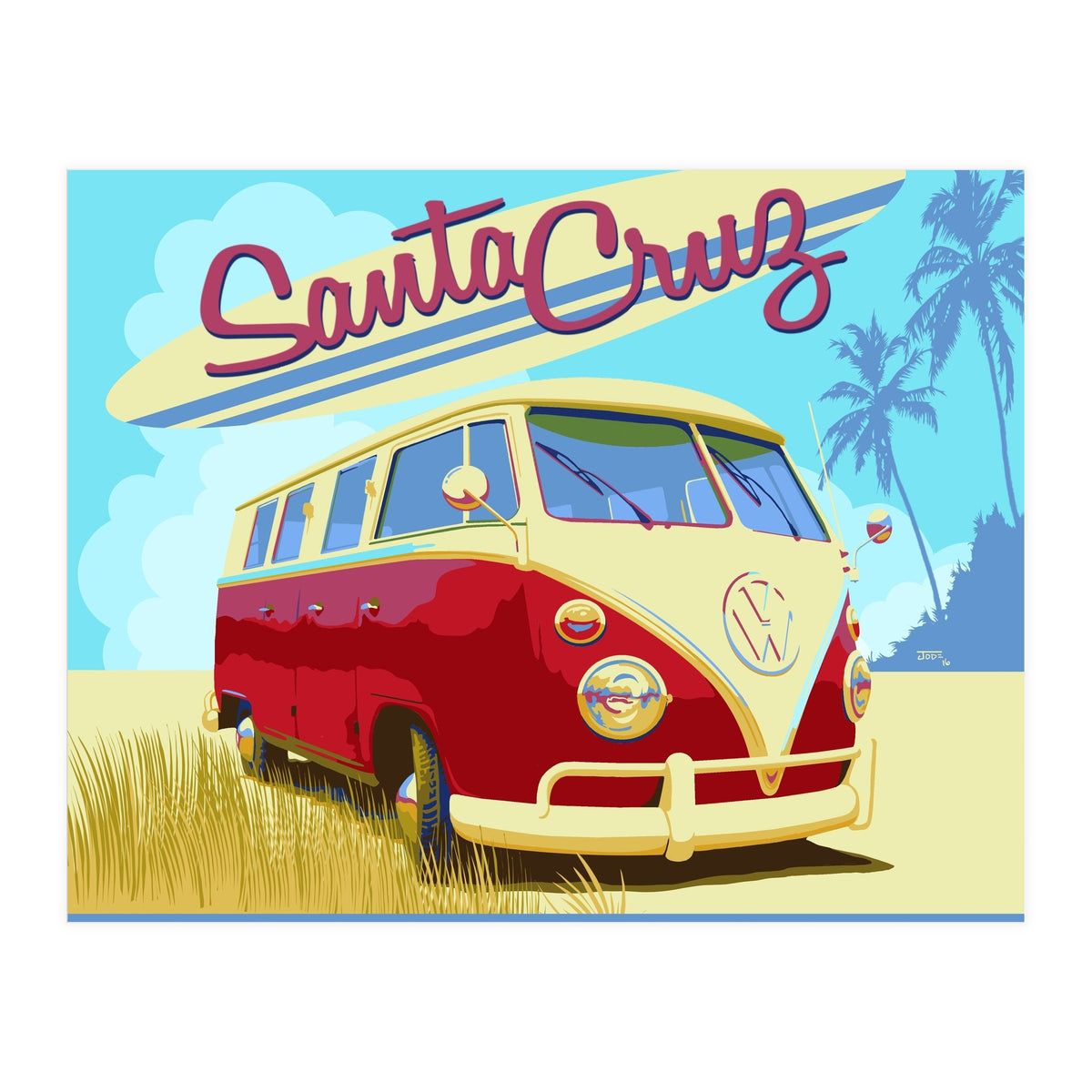 Santa Cruz California (Print Only)