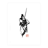 Samurai and sword (Print Only) thumbnail