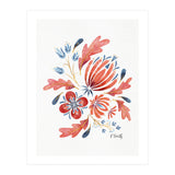 Protea Floral | Coral (Print Only) thumbnail