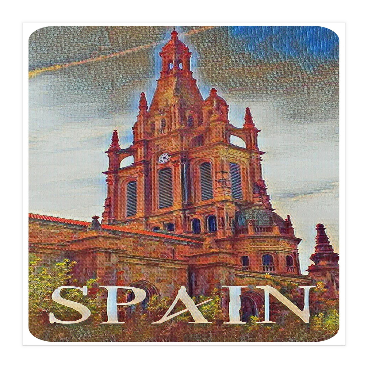 Spaniard gothic church (Print Only)