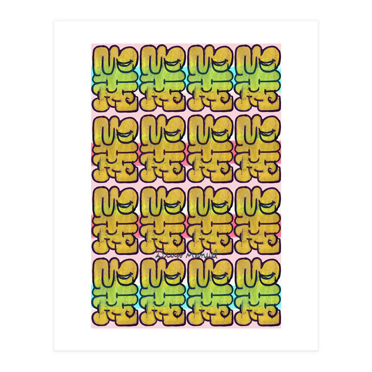 Graffitis 2021 Tapiz 95 (Print Only)