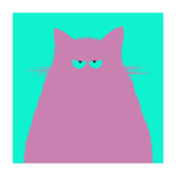 Lilac Cat  (Print Only) thumbnail