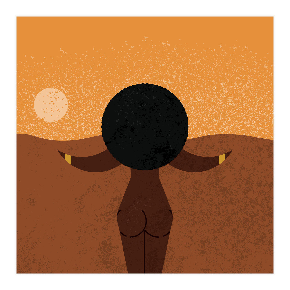 African Woman (Print Only)