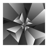 Blackish Trendy Triangle Pattern (Print Only) thumbnail