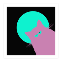 Blue Moon Lilac Cat  (Print Only)