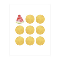 Gold Watermelon (Print Only)