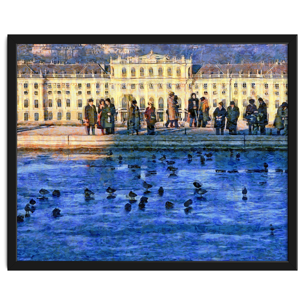 Winter's day at Schoenbrunn