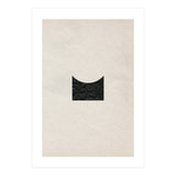 Cut black shape on grey (Print Only) thumbnail
