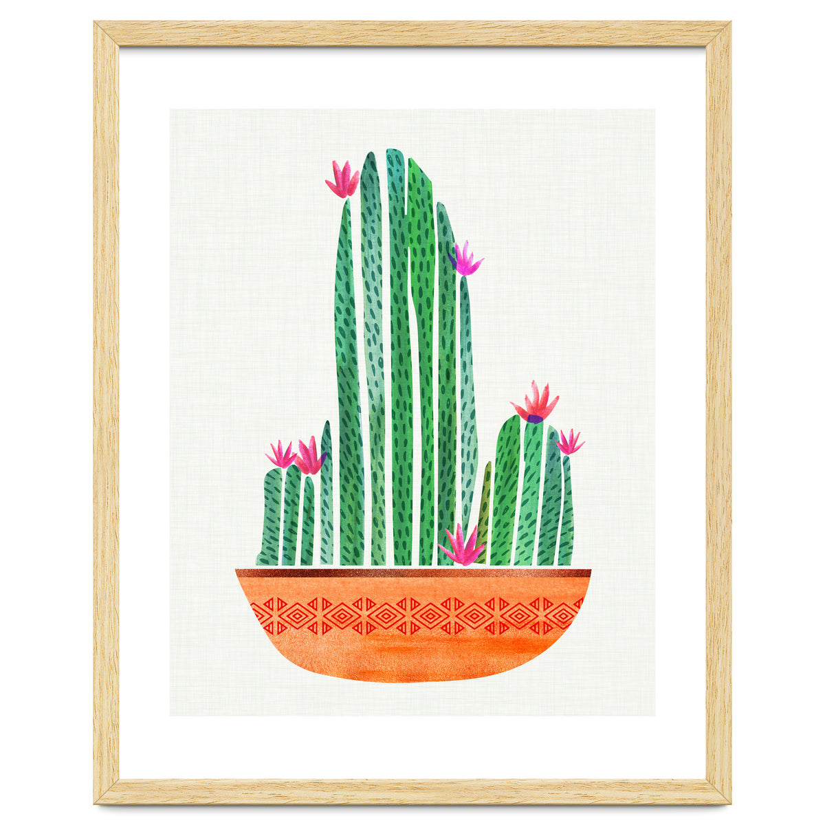 Tiny Cactus Blossoms