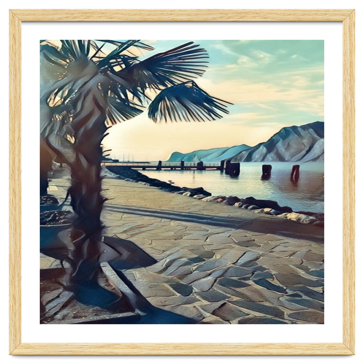 A walk on Lake Garda, Italy.