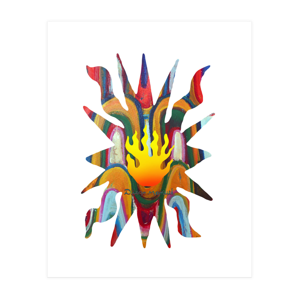 Fuego 33 Copia (Print Only)