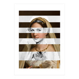 Raphael's Woman With A Veil & Hedy Lamarr (Print Only) thumbnail