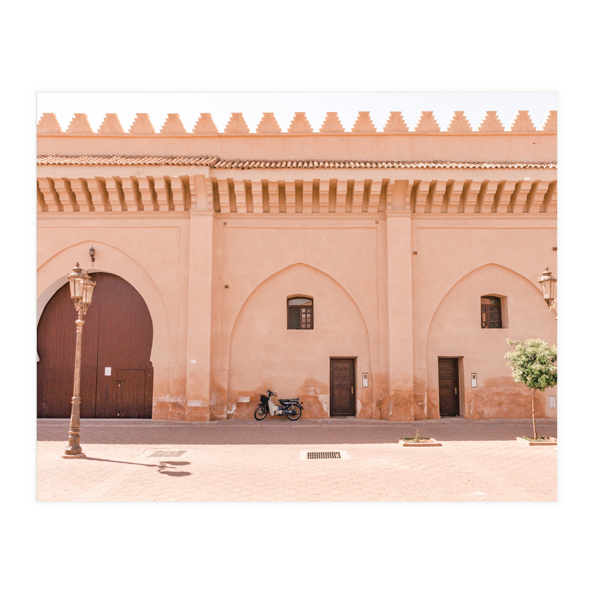 Moroccan Street Marrakech (Print Only)