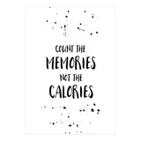 Text Art COUNT THE MEMORIES (Print Only) thumbnail
