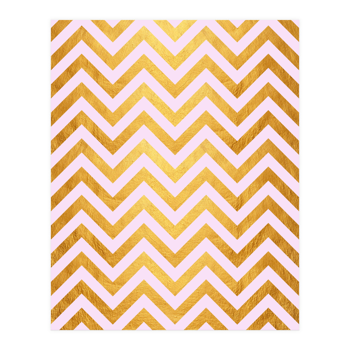 Chevron Golden IV (Print Only)