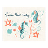 Swim Your Way Seahorse (Print Only) thumbnail
