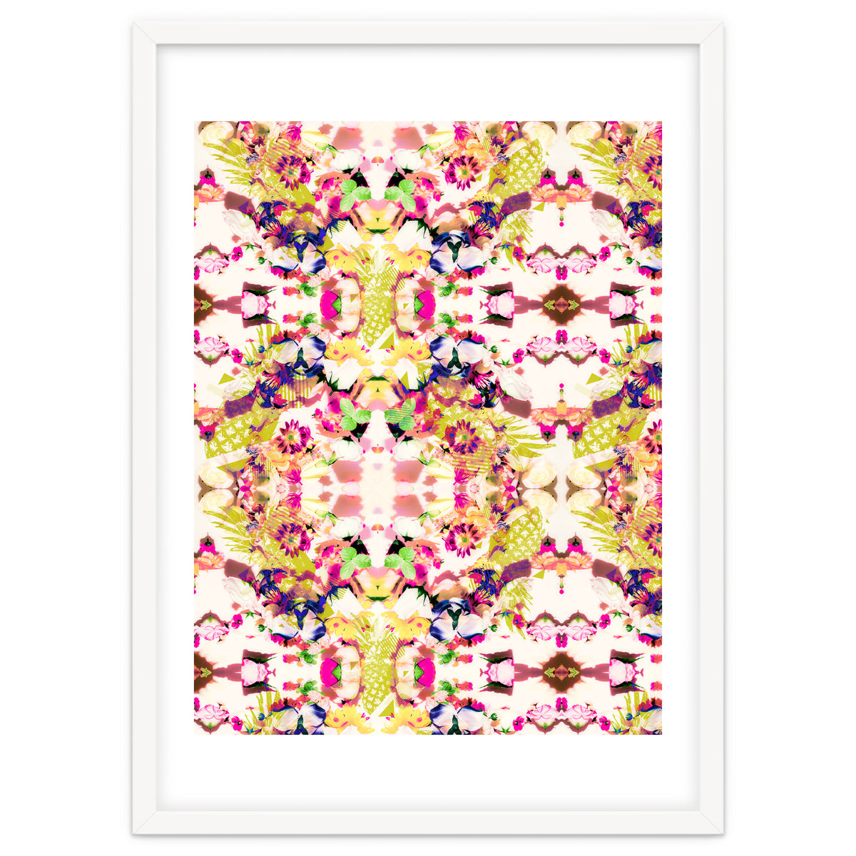 Painting mosaic - Abstract nature