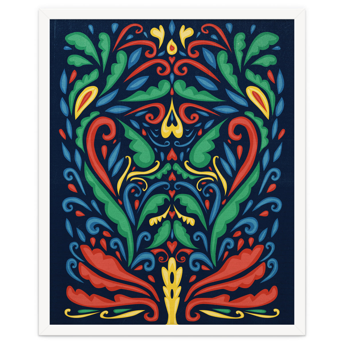 Art Nouveau Folk Art Style