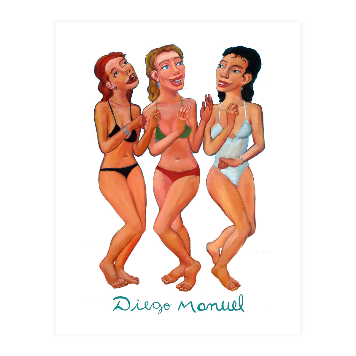 Bailando En La Playa 11 B Copia (Print Only)