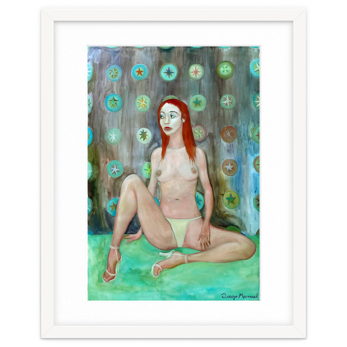 Retrato Con Estrellas