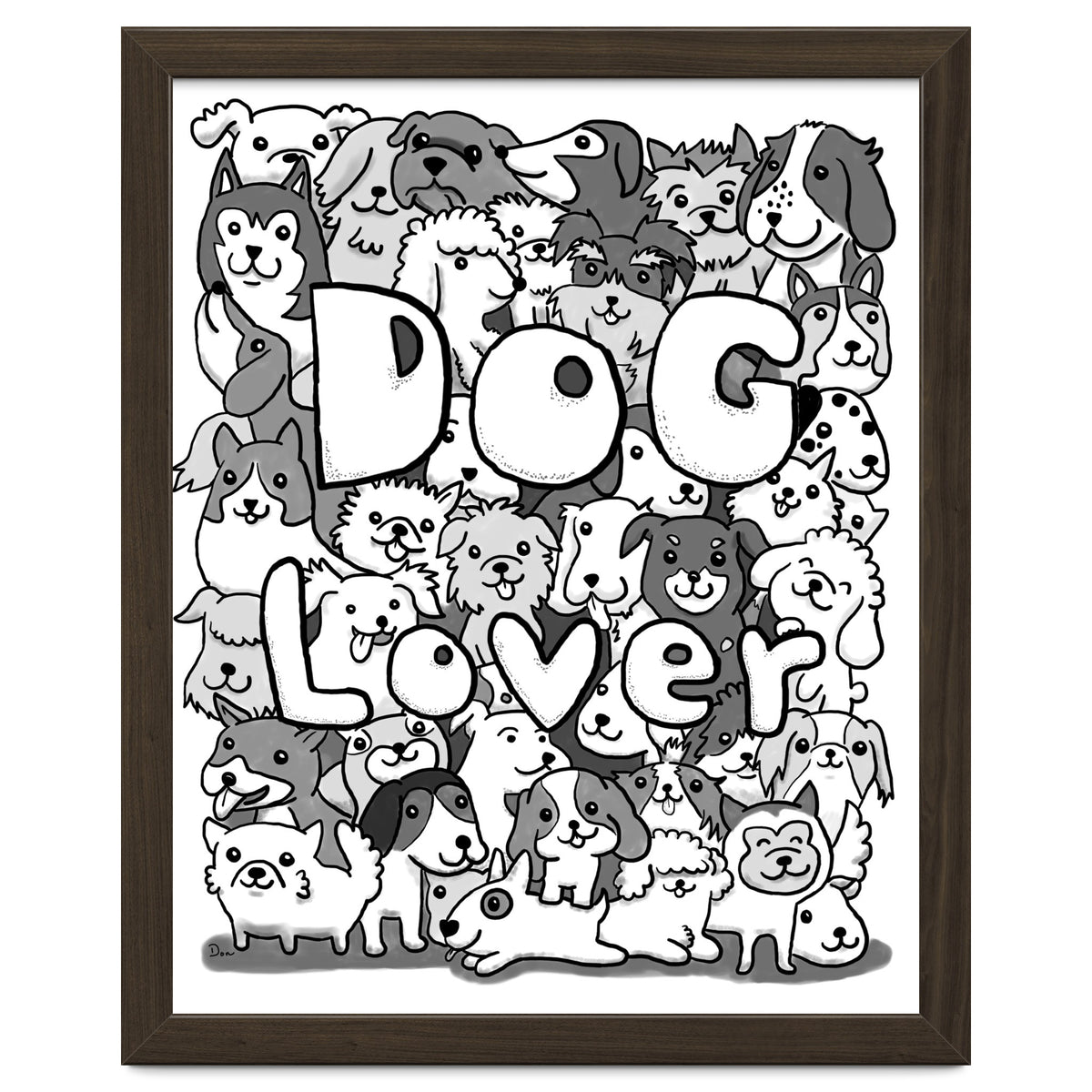 Doodle 72:  Dog Lover