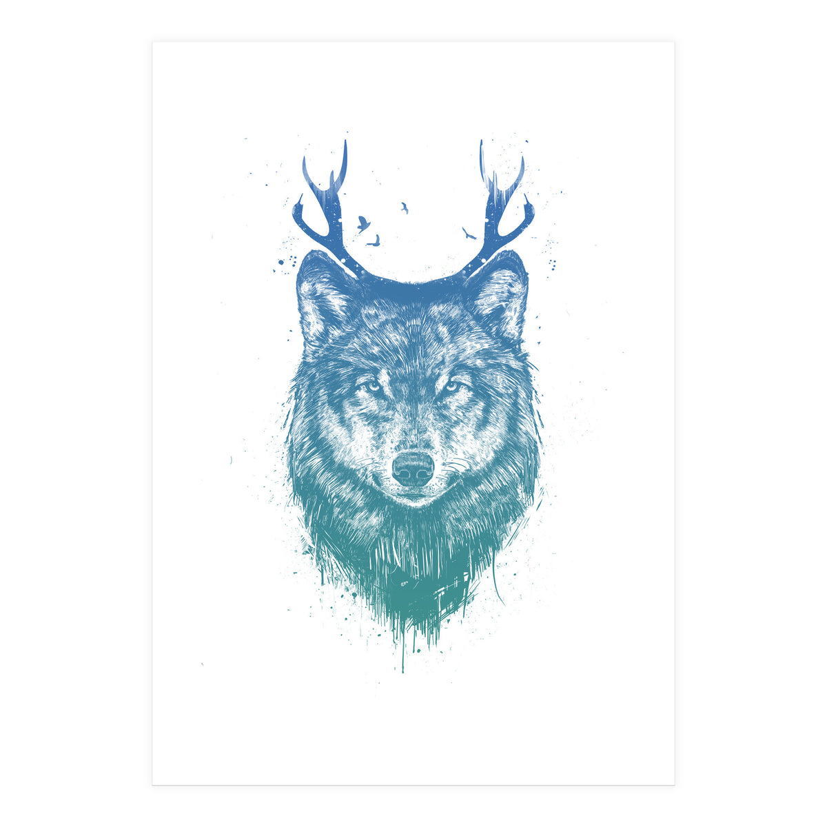 Deer Wolf (Print Only)