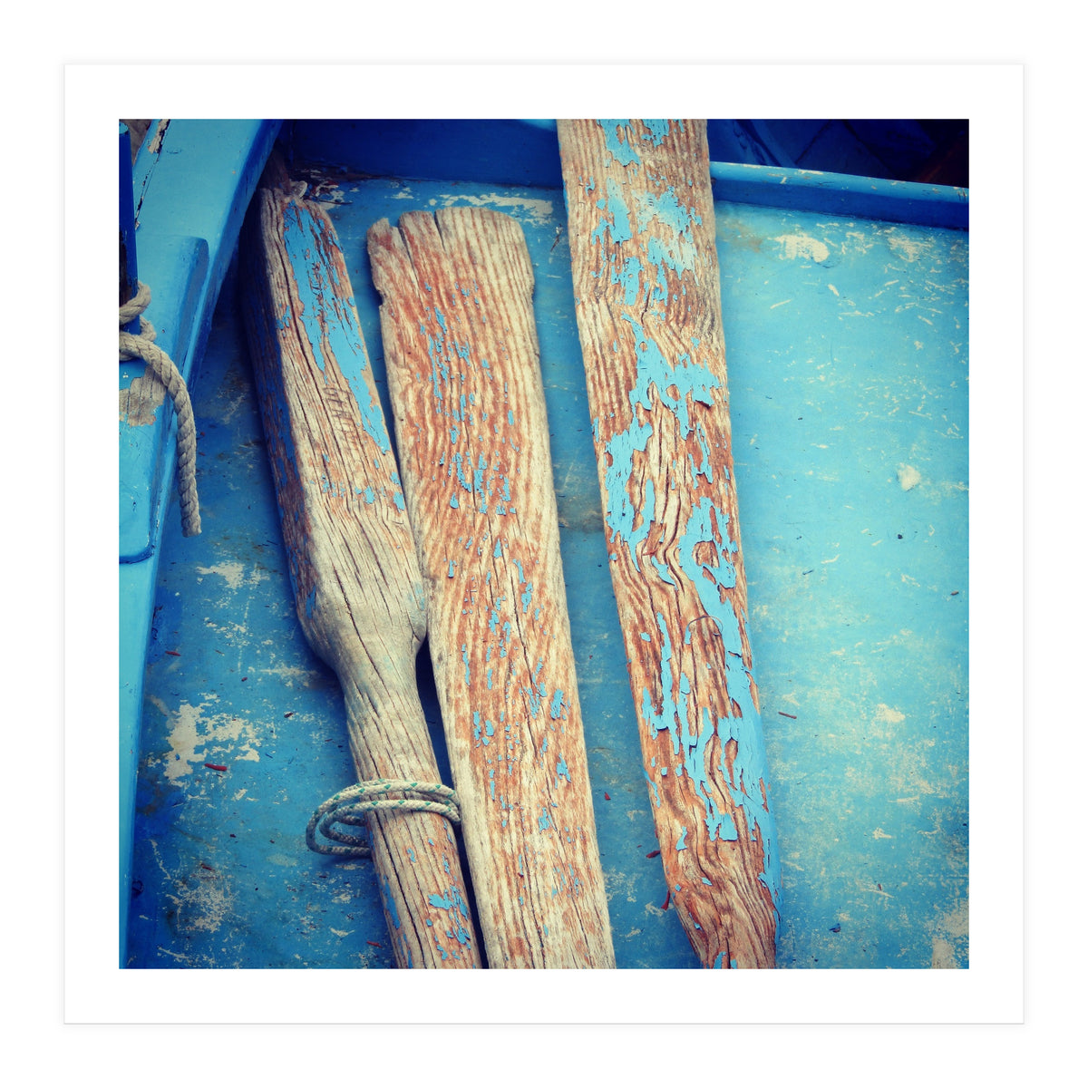 boat and oars (Print Only)