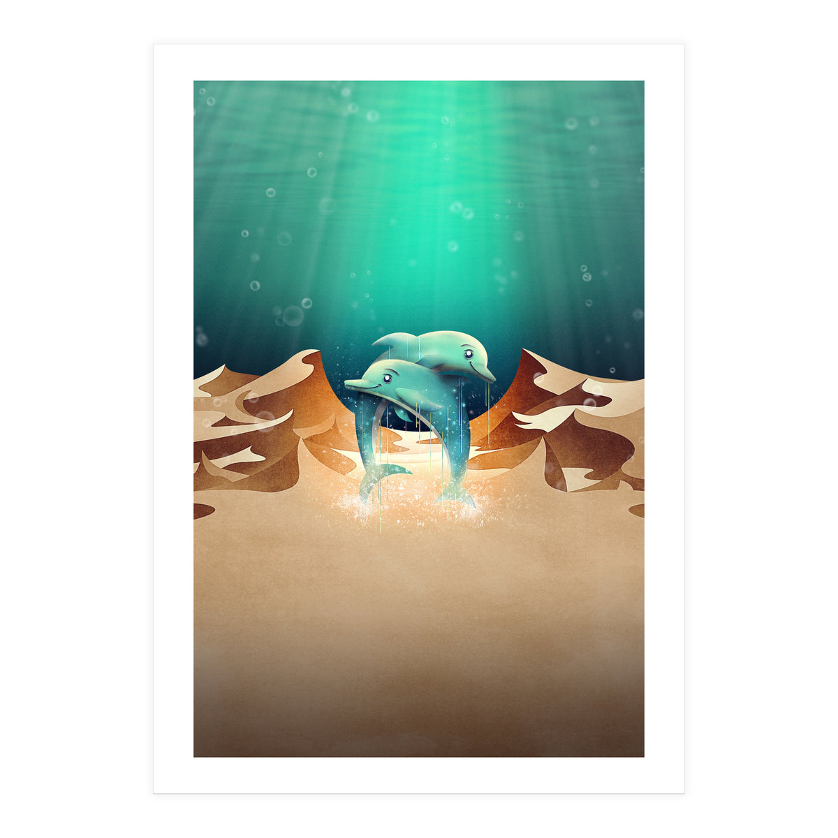 Dolphin Desert (Print Only)