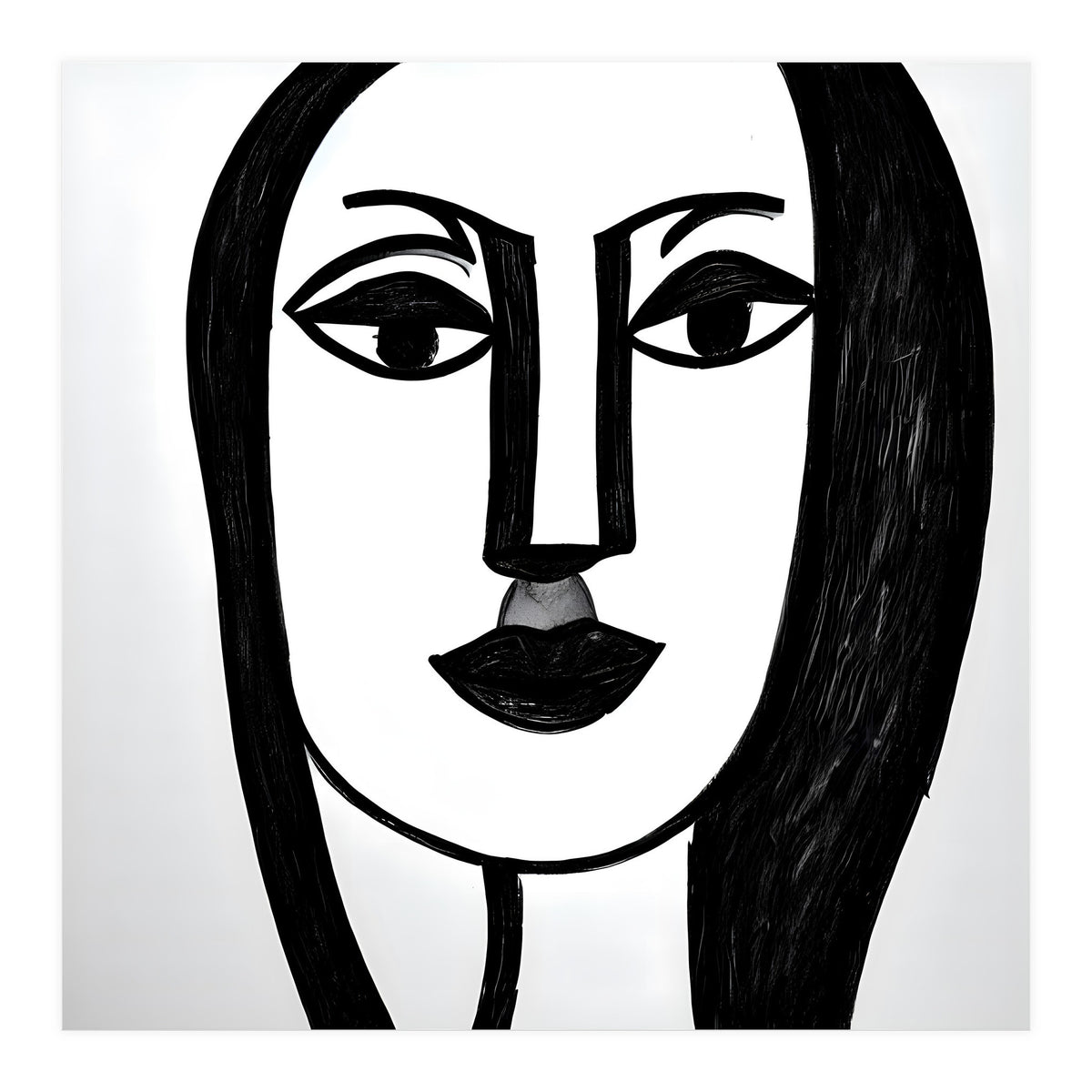 Woman's face  (Print Only)