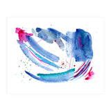 Happiness vibes || watercolor (Print Only) thumbnail