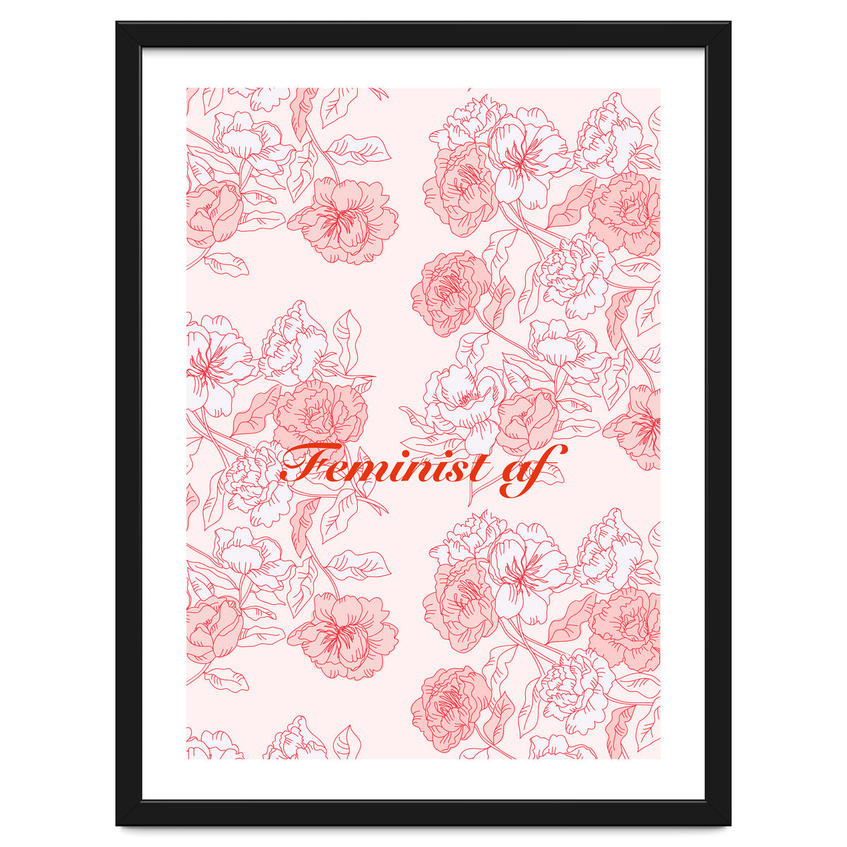 Flowers Feminist Millenialprint