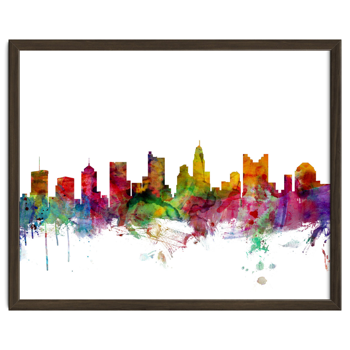 Columbus Ohio Skyline