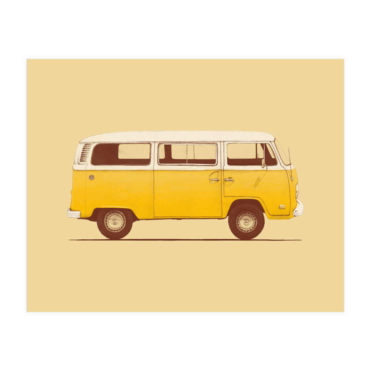Yellow Van (Print Only)