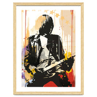 Johnny Ramone pop art poster