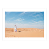 Arab In The Sahara Desert (Print Only) thumbnail