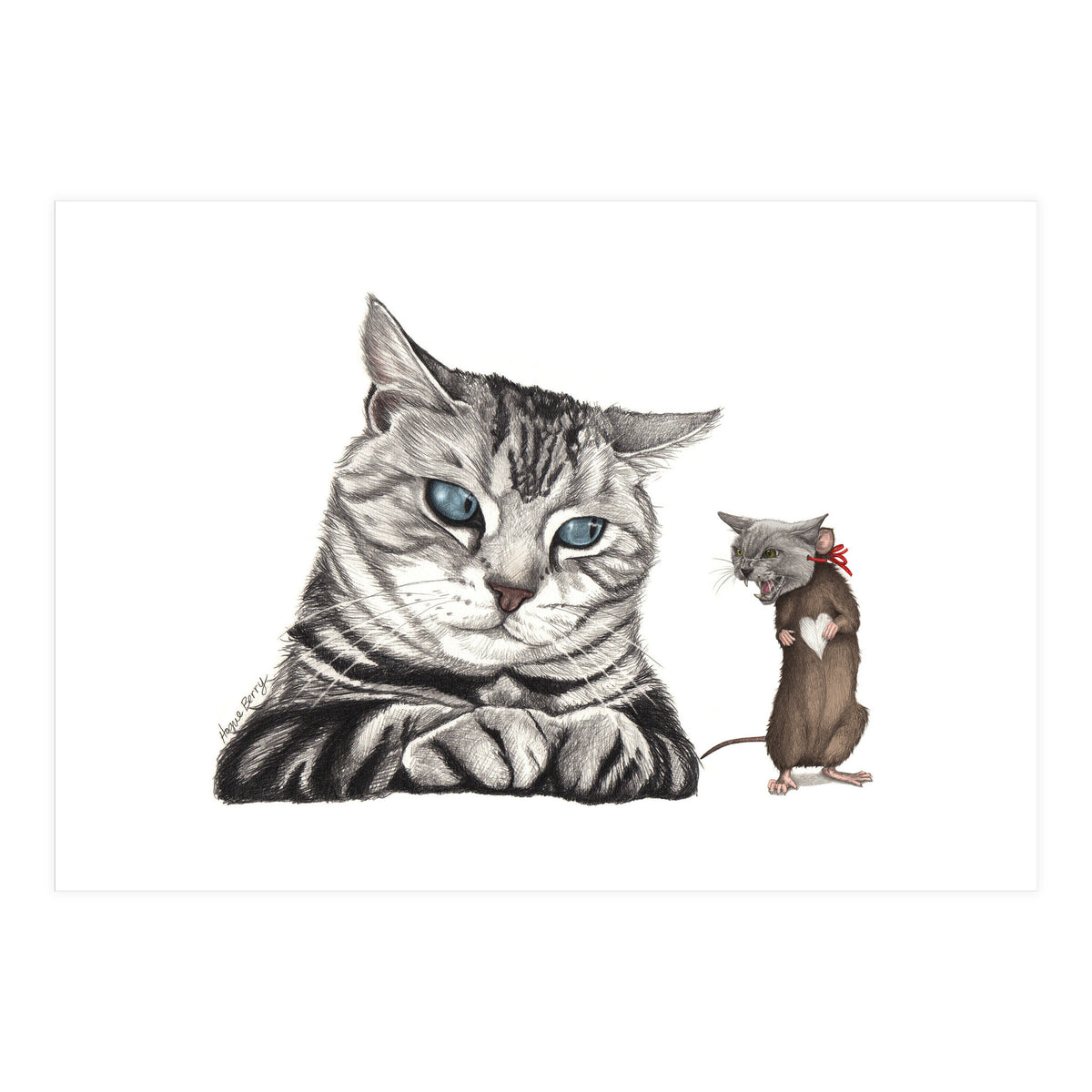 Cat and Mouse (Print Only)