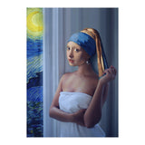Starry Night Girl (Print Only) thumbnail