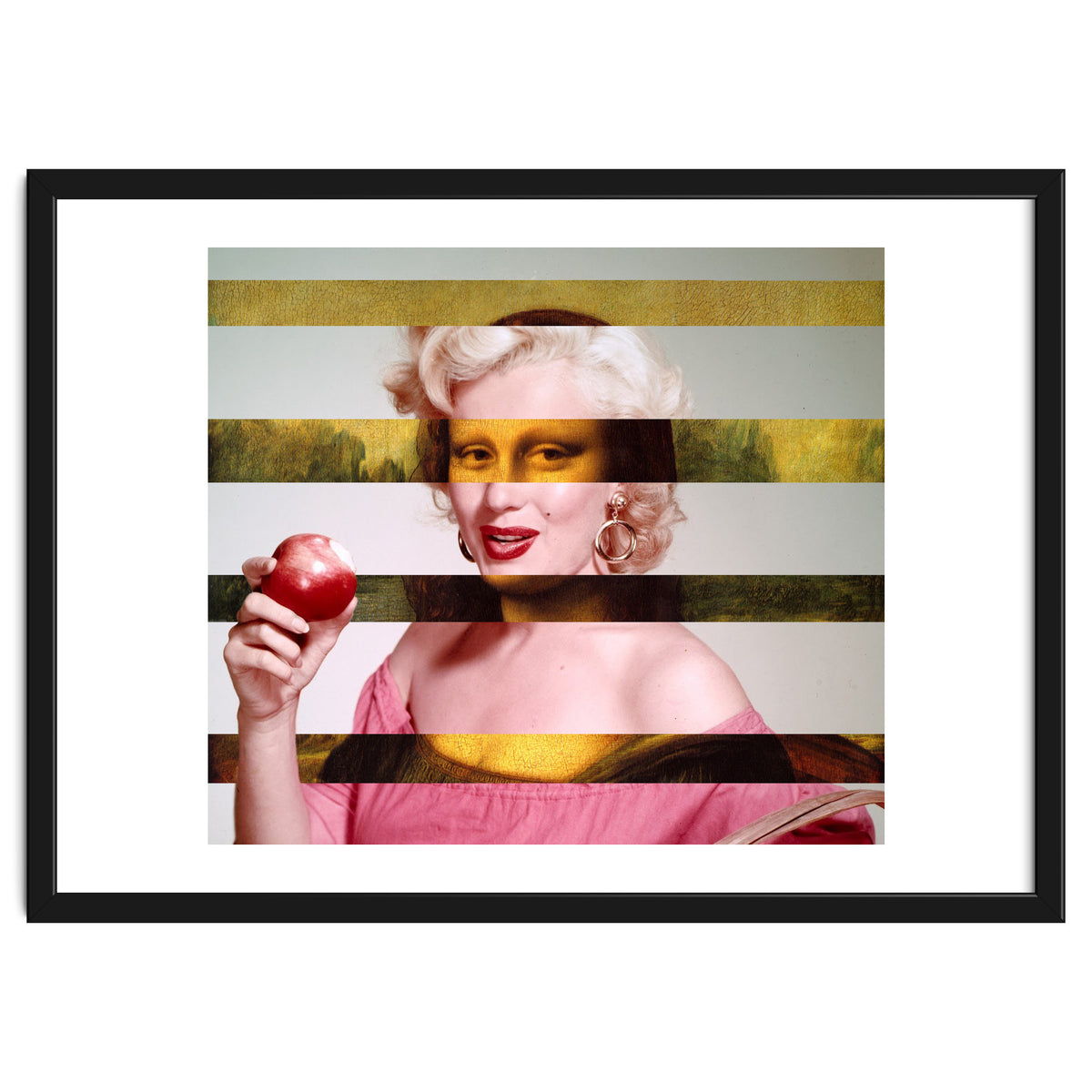 Leonardo Da Vinci's "Mona Lisa" & Marylin Monroe