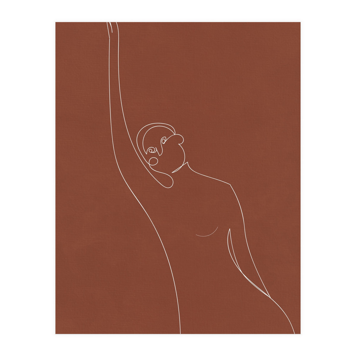 Line Art Woman Body (Print Only)