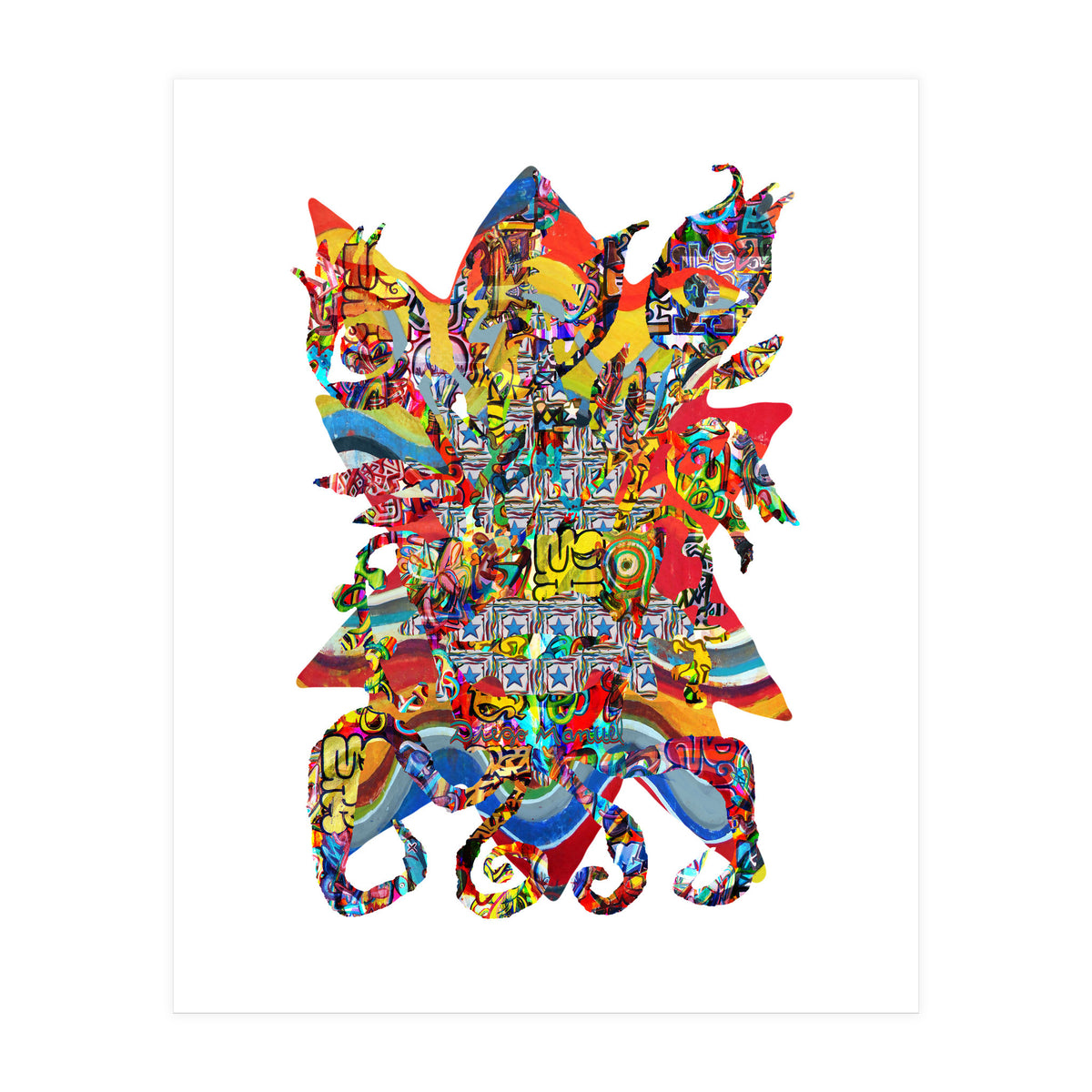 Pop Abstract 2023 124 Copia (Print Only)