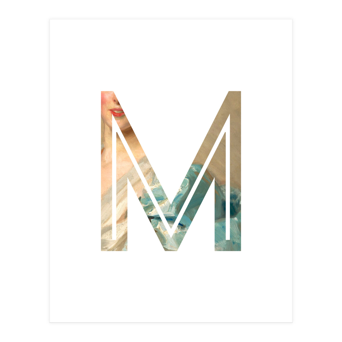 Letter M - (Impress) (Print Only)