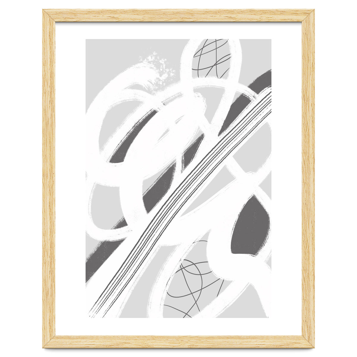 Abstract Painting No. 11 - Chaos and silence