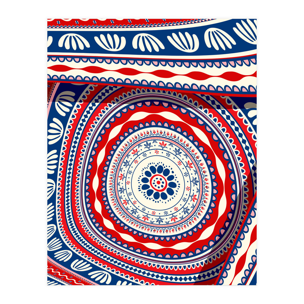 Romanian embroidery background 28 (Print Only)