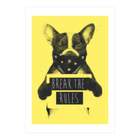 Rebel Dog Yellow (Print Only)