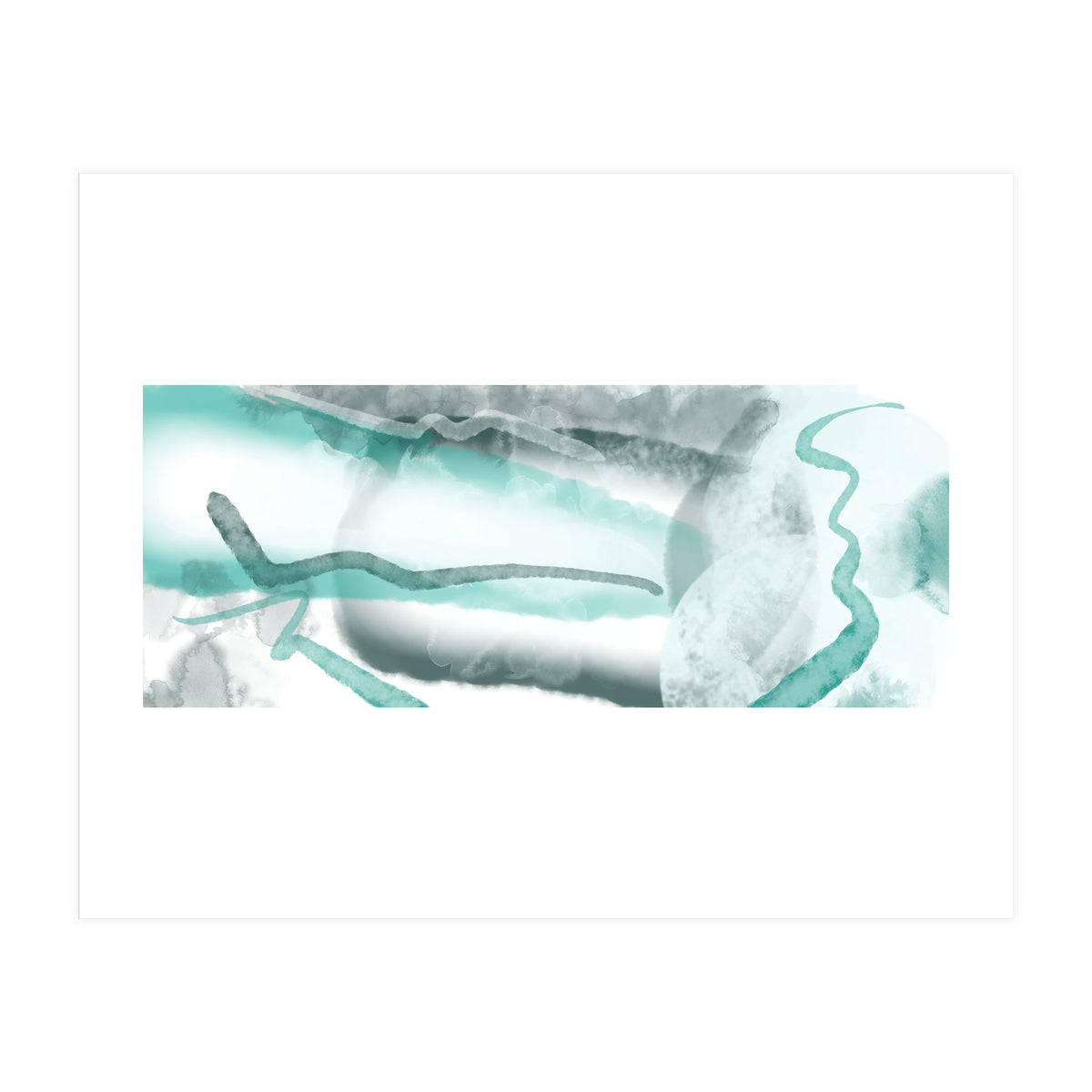 Depths In Green (Print Only)