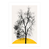 Dark Feather Tree (Print Only) thumbnail