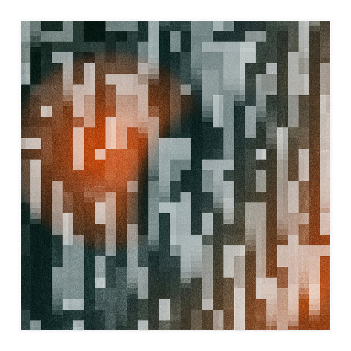 Pixel City #3 (Print Only)