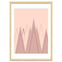 Pink mountains