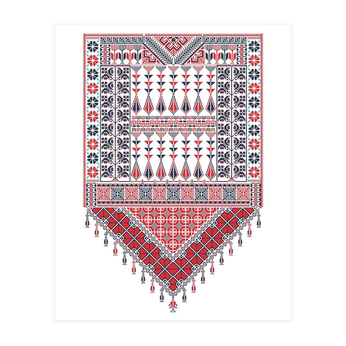 Tatreez Ornament 19 (Print Only)